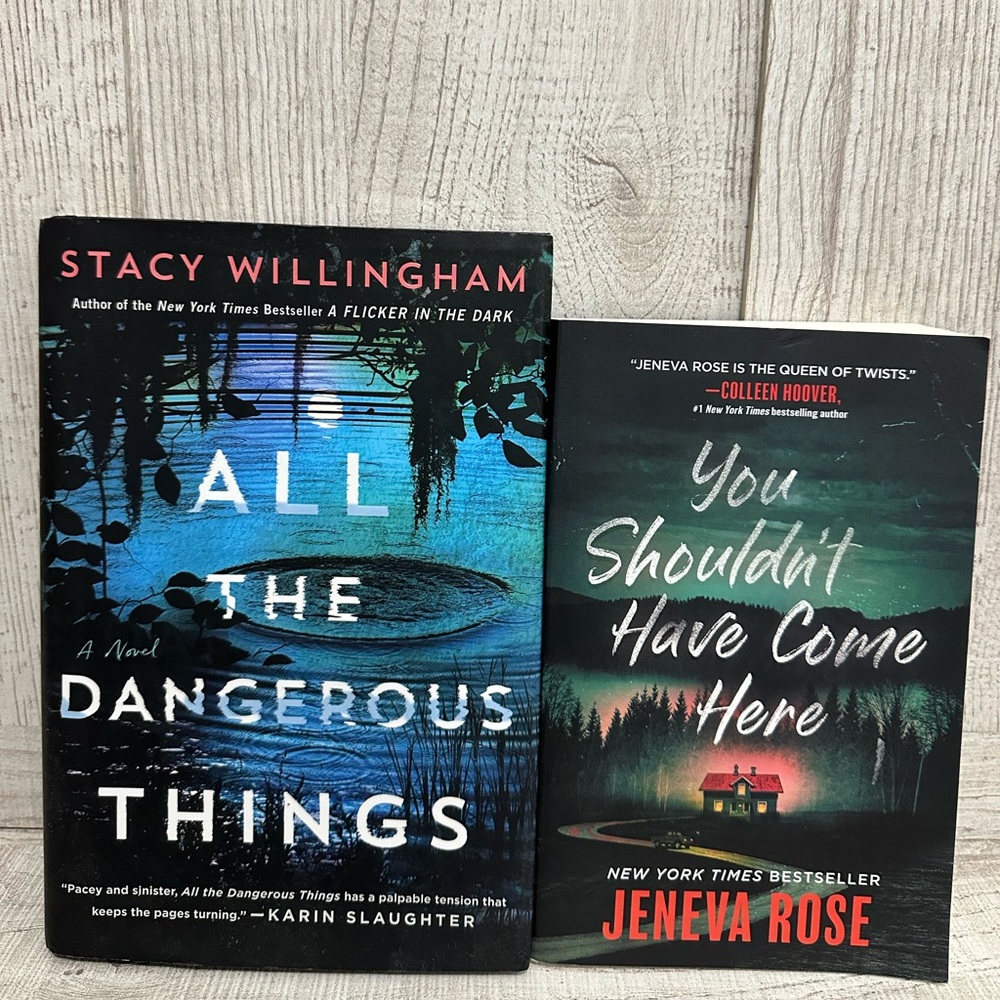 All the Dangerous Things & You Shouldn't Have Come Here Books